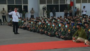 Taruna AAL Latsitardanus XLI Terima Pembekalan Gubernur Sumatera Utara