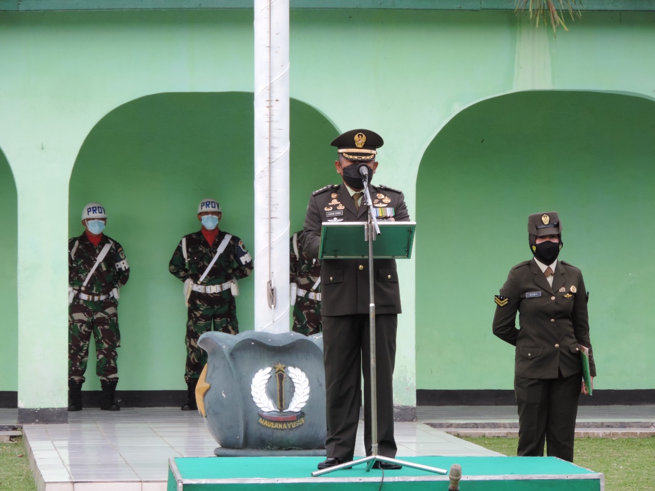 Korem 064/MY Selenggarakan Upacara Peringatan Hari Pahlawan Nasional ...