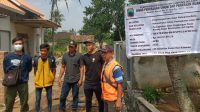 Jalan Dusun 1 A RT. 03 Desa Karang Anyar Lamsel Dibangun Rabat Beton