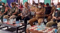 Kapolresta Bandung Bersama Tiga Pilar, Hadiri Giat Percepatan Vaksinasi Booster di Kecamatan Pacet