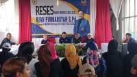 Masa Sidang THN 2022 Komisi VII DPR RI, Rian Firmansyah SPd Dari Partai Nasdem Adakan Reses