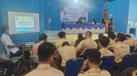 Satresnarkoba Polres Kampar Kembali Gelar Sosialisasi P4GN dan PN di SMAN 1 Kampar