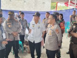 Cek Langsung TPS Pilkakam,Ini Pesan Kapolda Lampung