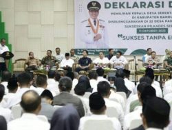 Deklarasi Pilkades Damai, Bupati Bandung Akui Pilkades Lebih Sensitif