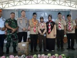 Anggota Pramuka se-Kabupaten Bandung Hadiri Resepsi Peringatan HUT Pramuka ke-62