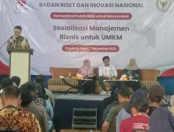 BRIN bersama Rian Firmansyah Sosialisasi Bisnis Untuk UMKM