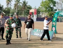 Dadim 0625/Pangandaran Buka Turnamen Sepak Bola Dandim Cup