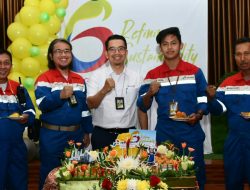 Potong Tumpeng dan Santuni Anak Yatim Ada di Peringatan HUT PT KPI ke-6