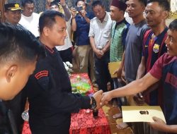 Polda Lampung Tangani Kerusuhan Antar Suporter