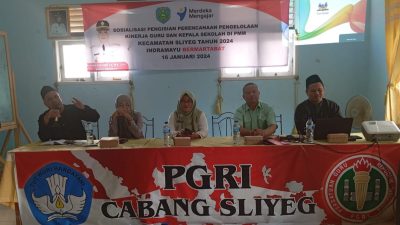 Dinas Pendidikan Tingkat SD Kecamatan Sliyeg Gelar Pelatihan Pengelolaan Kinerja Guru di PMM