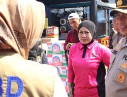 Kapolres Kudus Laksanakan Baksos di Lokasi Pengungsian Korban Banjir