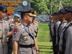 Diktuk Bintara Polri Gelombang I Tahun 2024 Resmi Dibuka Kapolda Lampung