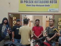 Polsek Kotabumi Kota Ringkus Pelaku Curas