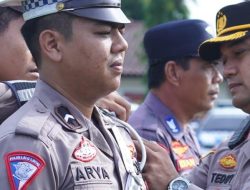 AKBP Teddy Rachesna Pimpin Apel Operasi Keselamatan Krakatau