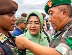 Gubernur Akmil Hadiri Penutupan Latihan Para Dasar dan Wing Day Taruna Tk IV/Sermatutar