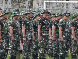 Akmil Lakukan Pembersihan Stadion Abu Bakrin