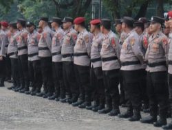 Polres Lampung Selatan Kawal Aksi May Day