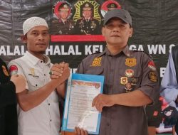 Pengurus WN88 Unit 02 Jabar Serahkan SK ke Ketua Sub Unit 02 Kota Bandung Yang Baru