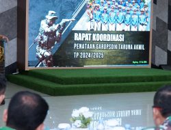 Rakor Penataan Garopsdiktar TP 2024-2025 Dipimpin Gubernur Akmil