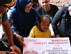 Siswi Disabilitas di UPTD SDN Tanjung Jaya Gantar Dapat Perhatian Serius dari Bupati Indramayu