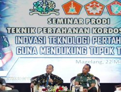 Dirdik Akmil Buka Seminar Prodi Teknik Guna Dukung Tupok TNI AD