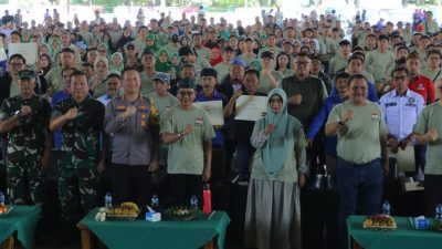 May Day2024,1000 Tandatangan Buruh Kabupaten Bandung Dukung Bupati DS Dua Periode