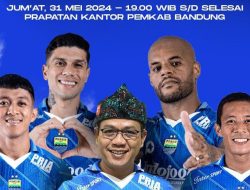 Dadang Supriatna Ajak Bobotoh Nobar di Halaman Kantor Pemkab Bandung