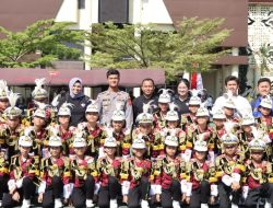 Duduki Posisi ke-2 se-Jabar,Polisi Cilik Indramayu Ramaikan HUT Bhayangkara ke-78