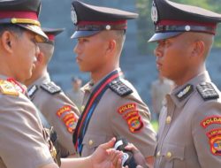 156 Siswa Ditukba SPN Polda Lampung Sandang Pangkat Bripda