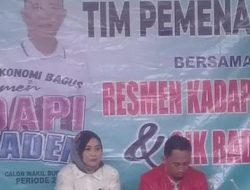 Resmen Khadapi dan Cik Raden Siap maju di Pilkada Kabupaten Way Kanan