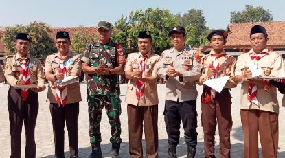 Jiwa Patriotisme, Kwarran Sliyeg Peringati Hari Pramuka ke-63