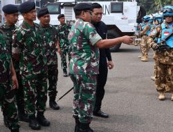 Dukung HUT ke-79 TNI,Komandan PMPP Cek Kesiapan Alutsista