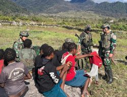 Komunikasi Sosial HABEMA Disambut Gembira Warga Wuloni Papua