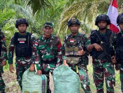 Penyelundupan Ball Press di Perbatasan Sebatik Digagalkan Satgas Pamtas Yonarmed 11 Kostrad