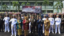 Peringati HUT ke-79,TNI di Wilayah Provinsi Lampung Gelar Upacara