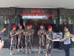 Polres Boyolali Sambangi Grup 2 Kopassus