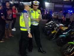 Antisipasi Gangster dan Balap Liar,Polda Jateng Gelar Patroli Skala Besar