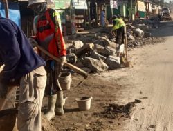 Proyek Ruas Jalan Sukadamai Lampung Selatan Salahi Aturan