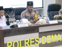 Jaga Kondusifitas Jelang Pilkada,Polres Demak dan MUI Saling Bersilaturahmi