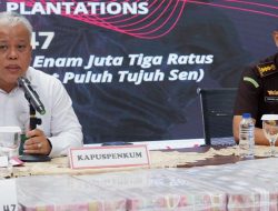 Jampidsus Sita Uang Rp301 Miliar dalam Perkembangan Perkara PT Duta Palma Korporasi