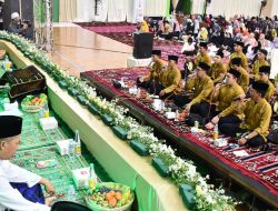 HUT PT KPI, RU VI Gelar Sholawat, Doa Bersama dan Santunan Anak Yatim