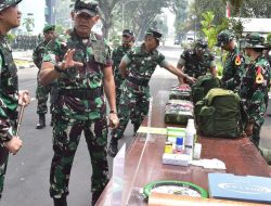 Kesiapan Latihan Praja Bakti Taruna Akmil Tingkat II Dipimpin Danmentar