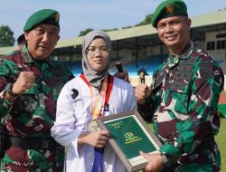 Mayjen TNI R Sidharta Apresiasi Atlet Taekwondo Keluarga Besar Akmil Raih Juara Nasional