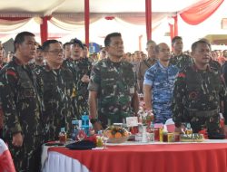 Hadiri Upacara HUT ke-79 Brimob Polri,Danrem 043/Gatam Ucapkan Selamat Ultah