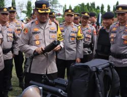 Amankan Pilkada,Kapolres Apelkan Alut dan Alsus Polres Lampung Utara