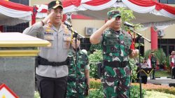 Pangdam XII/Tpr dan Kapolda Kalteng Pimpin Apel Kesiapan Pengamanan Pilkada Serentak