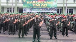 Dandim 0410/KBL Ikuti Upacara Peringatan Hari Jadi TNI AD