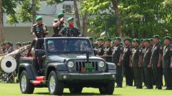 Serah Terima Personel Organik dan Taruna Akmil Digelar dalam Apel Luar Biasa