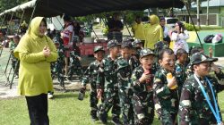 Yayasan Kartika Jaya Koordinator Korem 043 Cabang II Sriwijaya Selenggarakan LDK siswa