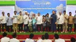 Ratusan Anak Yatim dan Piatu dapat Santunan dari Perwira RU VI Balongan